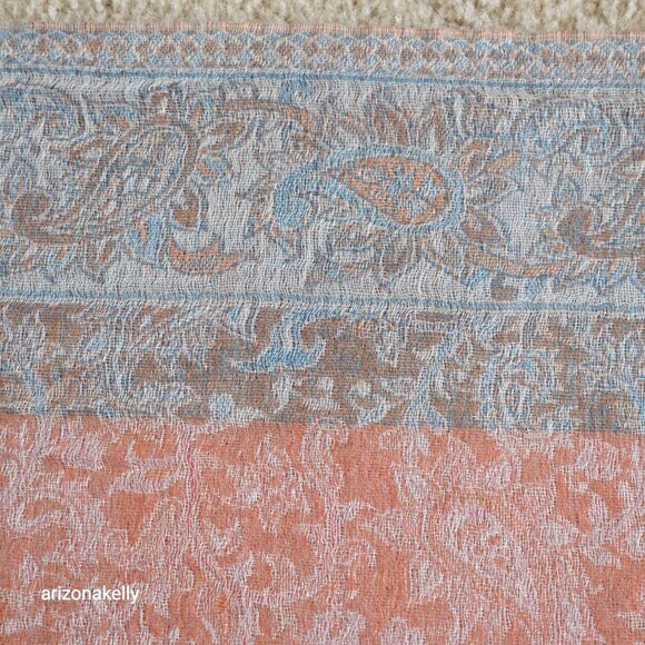 NWOT Otto Amano Cashmere Lightweight Scarf - Picture 8 of 15